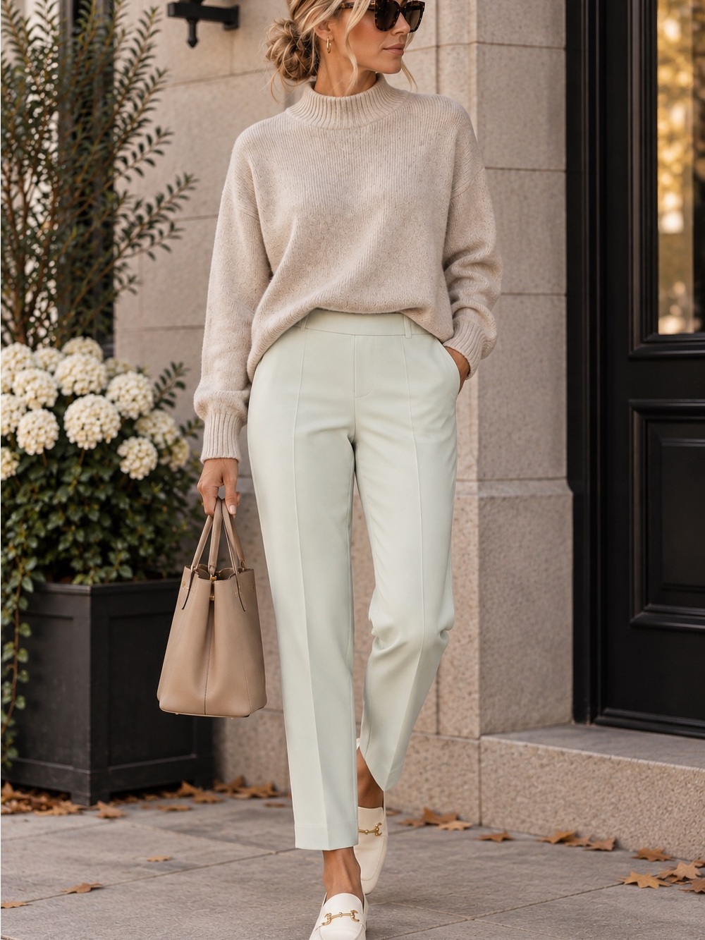 Theory Treeca Pull-On Pant Size 4 | Admiral Crepe